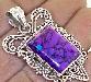 Пурпурная бирюза - подвеска превью 49991.