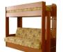 Диван-кровать двухъярусная с матрасом превью 407282.