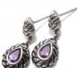 СЕРЬГИ С АМЕТИСТАМИ ДЕКОРАТИВНЫЕ превью 503276.