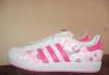 Кроссовки розово-белые adidas новые превью 514645.