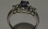 Превью Крупный сапфир бриллиант кольцо 14К Москва - 2