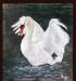 Картина "Белый лебедь", акварель превью 524457.