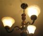 Люстра(дерево+метал под бронзу) превью 588793.