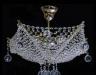 Новая хрустальная люстра  на 4 ламп " Вуаль " превью 597454.