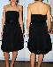 Черное коктейльное платье превью 66148.