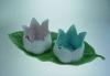 Мисочки в виде цветка на листе превью 642709.