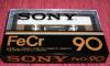 Превью Запечатанная аудиокассета sony FeCr 90 Москва - 1