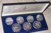 Монеты серебро Олимпиада 80 7 штук пруф 900п превью 676698.