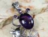 Подвеска Аметист , серебро  925 превью 682601.