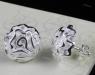 Серьги "Розочки", 925 серебро превью 683713.