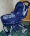 Превью Коляска-трансформер "Peg-Perego" синяя Москва - 1