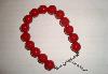 Красный браслет превью 73290.