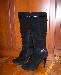 Сапоги осенние. Натуральная замша. 38 размер превью 73291.