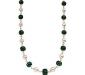 Золотое ожерелье-изумруды 60 каратов,жемчуг превью 713394.
