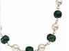 Превью Золотое ожерелье-изумруды 60 каратов,жемчуг Москва - 1