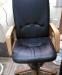 Кресло руководителя б/у кожа. дерево газпотрон превью 734618.