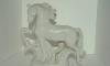 Конь-огонь белый превью 748774.