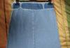 Превью Джинсовая юбка с поясом р. 42 Москва - 2