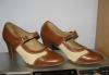 Превью Винтажные туфли кожа + лён 70-х г.г.( или раньше) Москва - 0