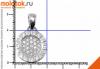 Превью Подвеска серебро 925 пр, фианиты Москва - 4