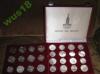 Ag900 Олимпиада-80 28 монет в красной коробке Ац превью 773123.