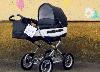 Коляска Inglesina Vittoria. Кожанная. Торг превью 81704.