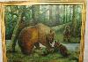 Картина "Медведи в лесу". 80-е гг превью 82586.