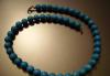 Бусы бирюзовые 50 см превью 827494.