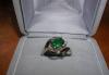 Кольцо изумуд 0,8К, сертификат превью 843718.