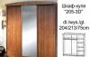 Шкаф-купе 205-3D бесплатно доставка  и сборка превью 860858.