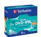 Мини DVD-RW 8cm 1.4Gb 2x Jewel Verbatim 43514 превью 869717.
