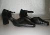 Превью Классические, черные туфли-босоножки на каблуке Санкт-Петербург - 1