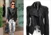 Превью Кожаная куртка в стиле balmain Москва - 3