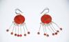 Серьги коралл превью 898457.