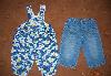 Джинцы и полукомбинезон р-р 68-74 превью 95942.