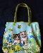 Сумка женская, летняя, с котятами, новая превью 97395.