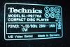 Превью Technics HI-FI compact disc player SL-PS770A Санкт-Петербург - 1