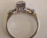 Превью Красивое брилиантовое кольцо 0, 27карат Москва - 3