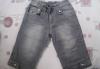 Превью Бриджи джинсовые серые на р. 140 с замерами Москва - 0