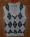 Вязаный жилет ручной вязки превью 933201.