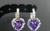 Превью Серьги с аметистами и топазами Москва - 0