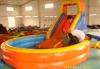 Надувная горка с бассейном для детей превью 973012.