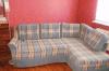 Диван угловой раскладной синий б/у превью 991138.