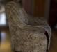 Превью Кресло мягкое, флок, подлокотники с деревом Москва - 2
