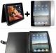 Кожаный чехол для iPad + пленка на экран (глянец) превью 1005113.