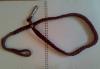 Поводок кожаный, плетенный  новый превью 1123252.