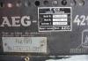 Превью Радиоприемник AEG 421 GW, Германия Санкт-Петербург - 2