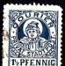 Кайзеровская германия 1897 г.марка городскойпочты превью 1140539.