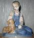 Статуэтка фарфоровая Аленушка и козленочек. Гжель превью 1146584.