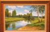 Картина "Летний пейзаж" холст,масло превью 1197248.